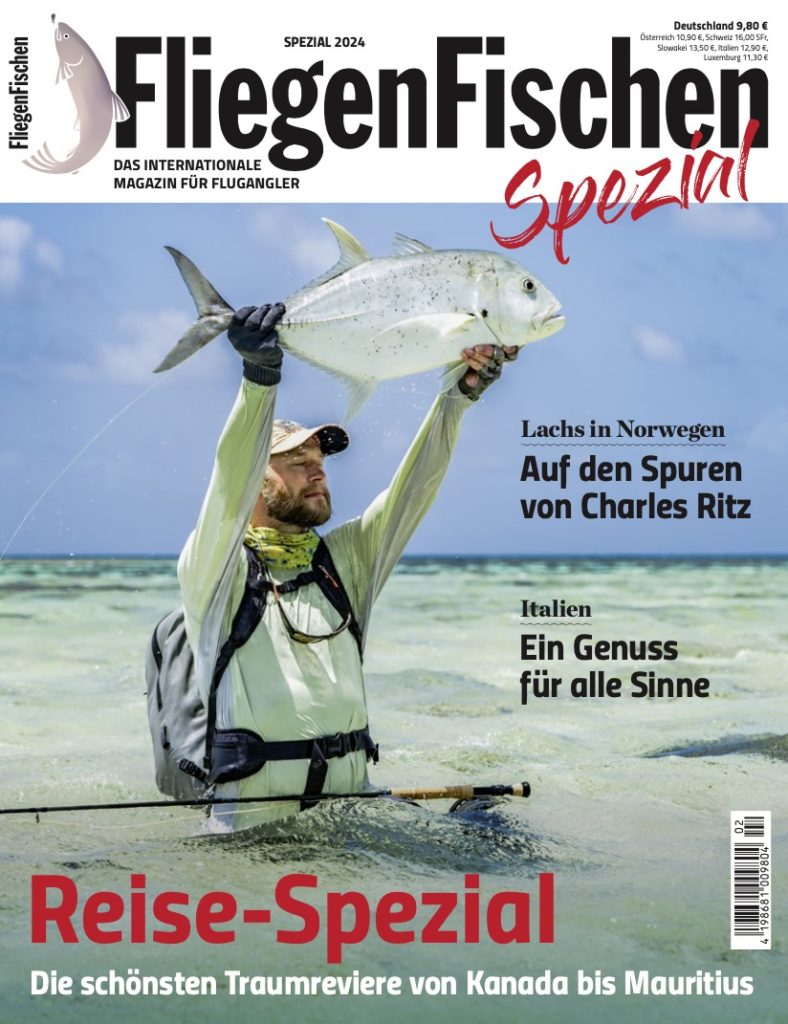 Reviere auf der ganzen Welt – das und mehr findest Du im FliegenFischen-Spezial!