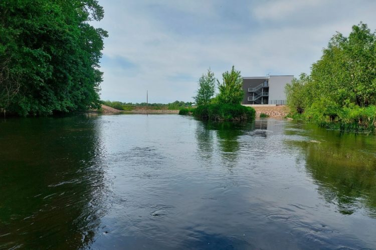 Das Wehr der Bode bei Oschersleben. Über 90 Prozent der Gewässer in Sachsen-Anhalt entsprechen nicht den Anforderungen der Wasserrahmenrichtlinie.