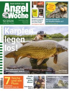Cover der Angelwoche 12/2024: Karpfen