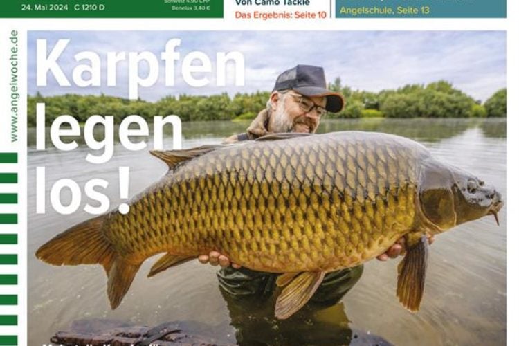 Cover der Angelwoche 12/2024: Karpfen