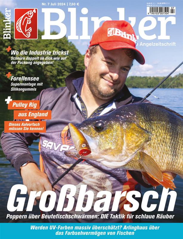 Blinker 07/2024: Großbarsch mit Popper
