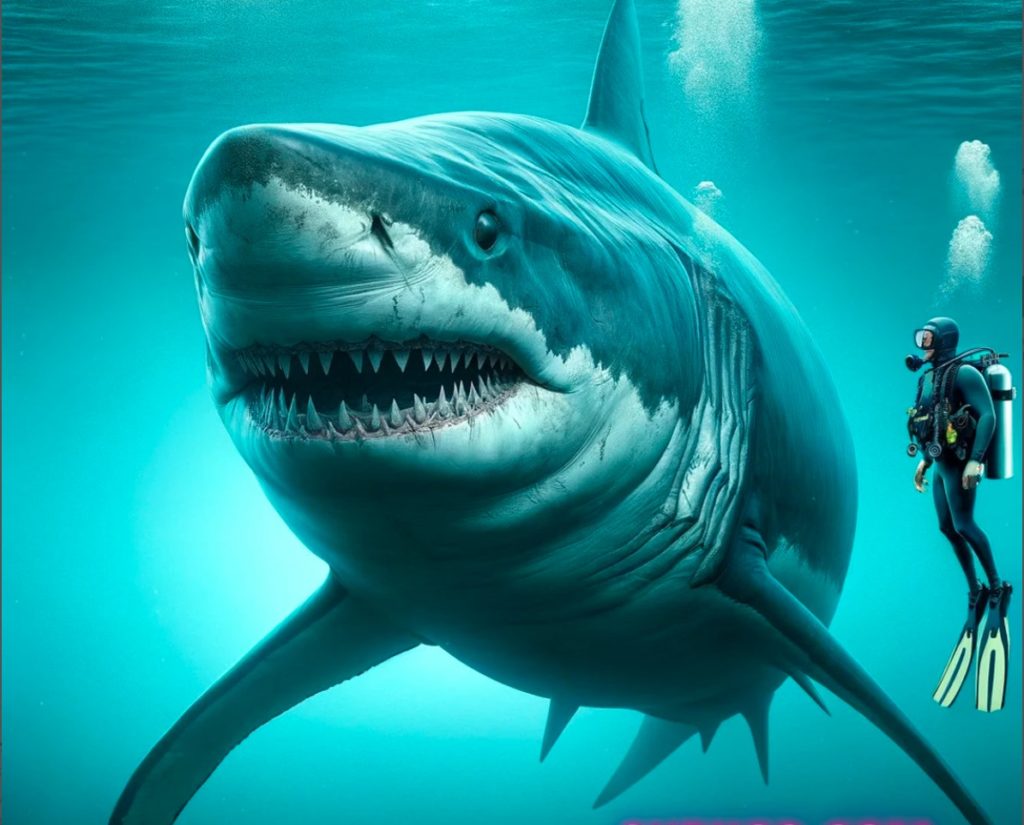Megalodon - Hai - Riesenhai