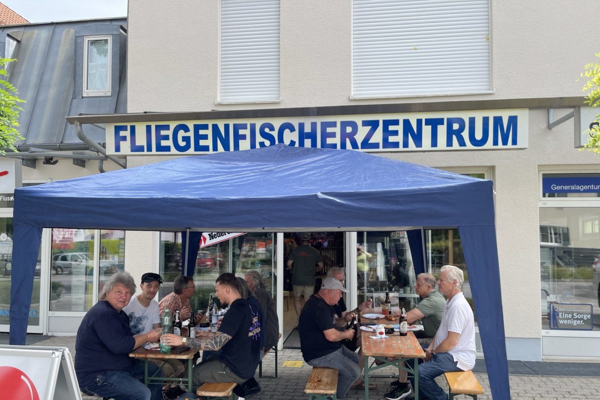 Hausmesse Fliegenfischerzentrum Brinkhoff