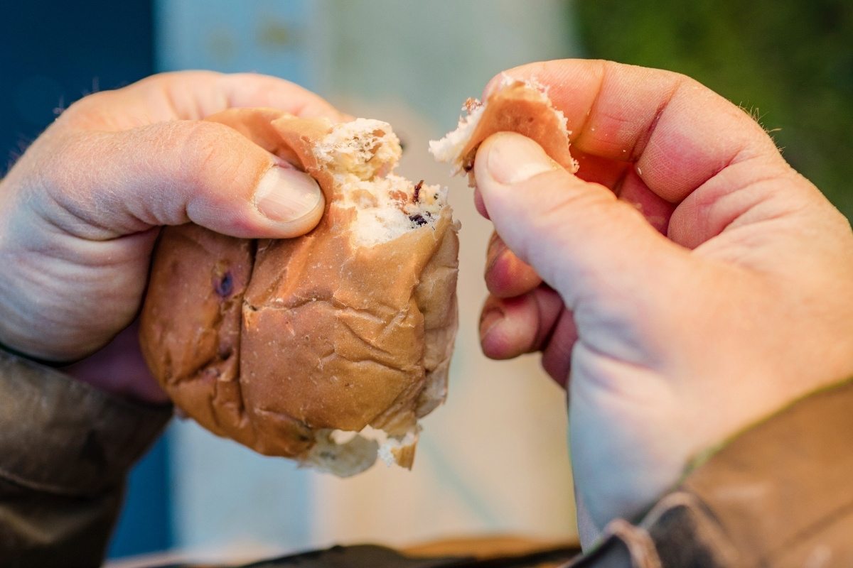 Rosinenbrötchen als Karpfenköder