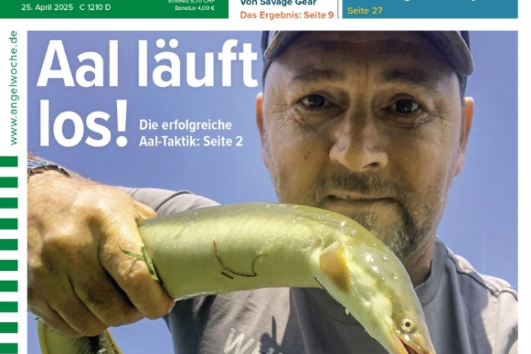 Cover der Angelwoche 10/2025: Aal läuft los!