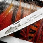 Das Sammler-Messer des Jahres 2000 war dem Lachs gewidmet, dieser war vor 25 Jahren Fisch des Jahres.