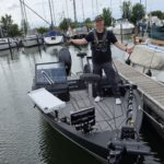 Jan Pusch mit neuem ALBA Boot