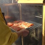 Räuchern Räucherofen Stremellachs