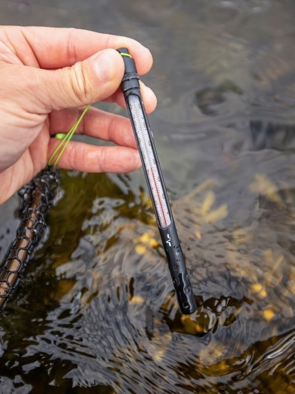 Thermometer im Wasser