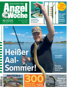 Cover der Angelwoche 16/2025: Heißer Aal-Sommer!