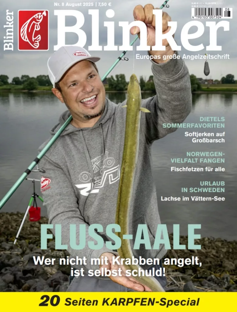 Blinker 08/2025: Fluss-Aale