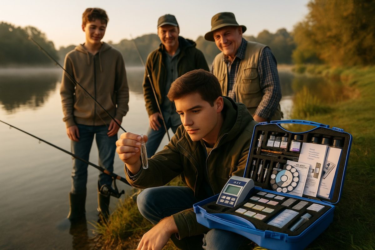 Für Angelvereine und Angelverbände besteht die Möglichkeit, eine Förderung der BINGO! Umweltlotterie für die Wasseranalyse zu erhalten.