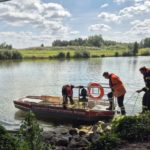 Feuerwehreinsatz am Mittellandkanal - Wasserrettung