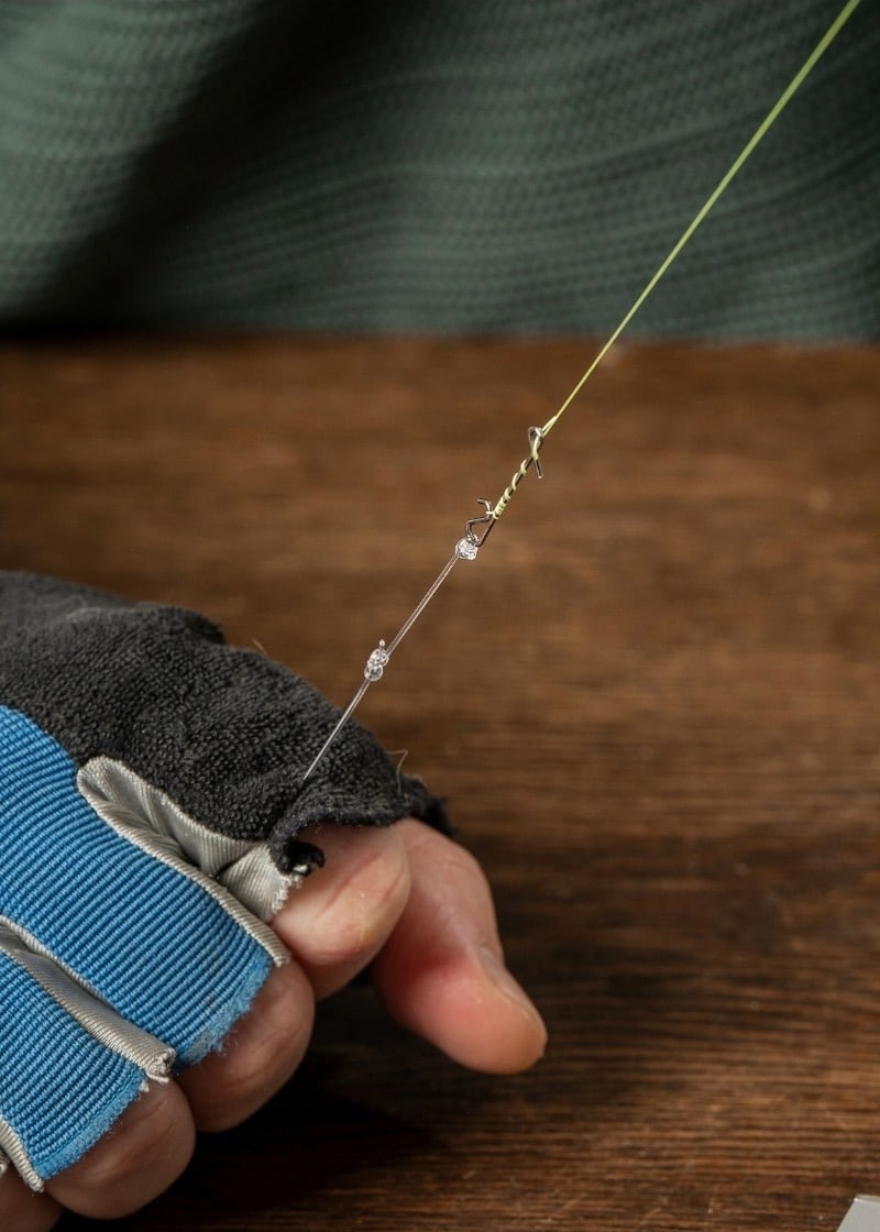 Geflecht im Test mit No Knot verbunden