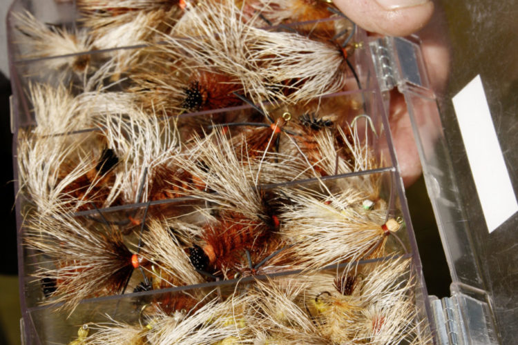 Trockenfliegen für Fliegenfischer