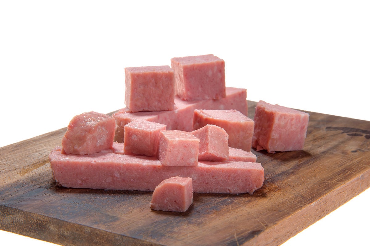 Frühstücksfleisch Würfel