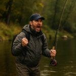 Ein wütender Angler, Beleidigung