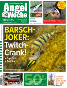 Cover der AngelWoche 20/2025: Barsch-Joker: Twitch-Crank!