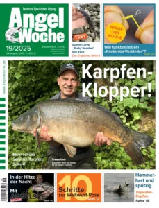 Cover der AngelWoche 19/2025: Karpfen-Klopper!
