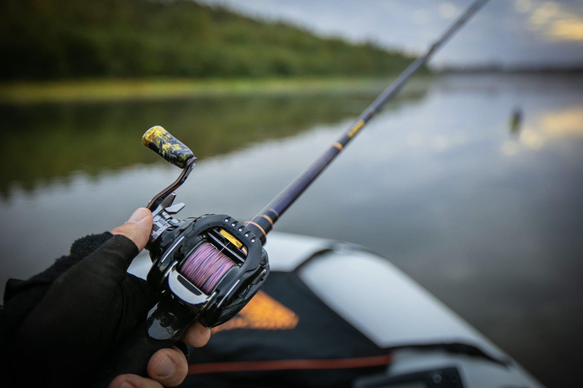 Baitcaster Rute Rolle