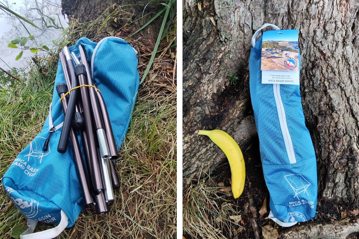 Mica Basin Camp Chair verpackt