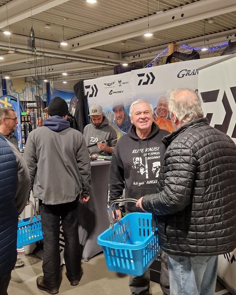 Horst Hennings beim Moonlight Shopping