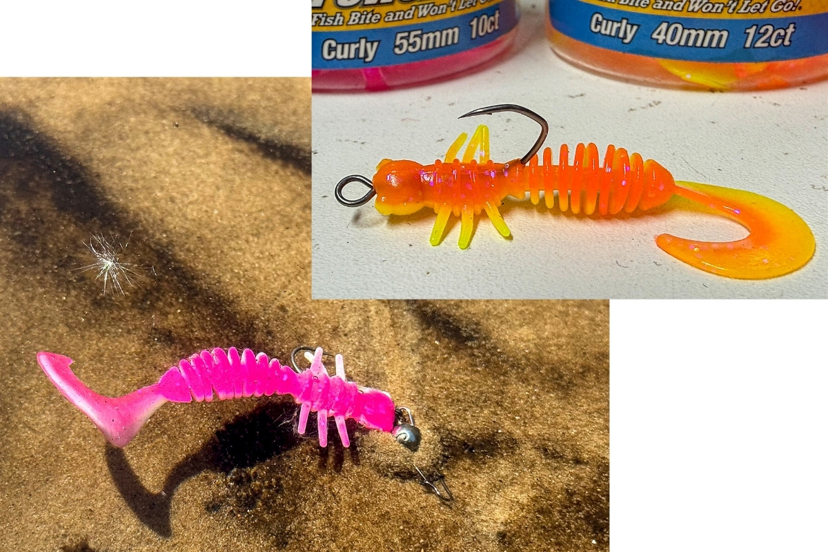 Berkley Power Curly im Wasser