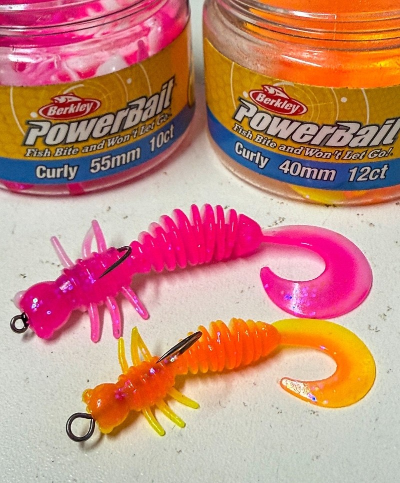 Berkley Power Curly in knalligen Farben