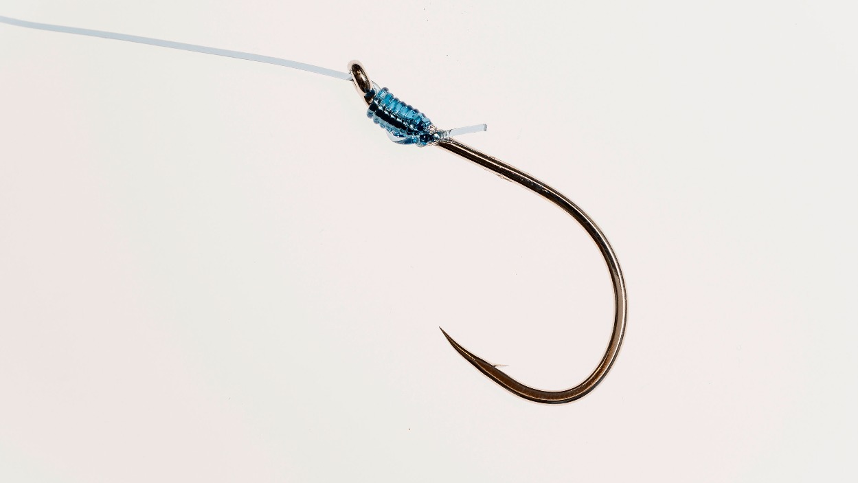 Naturköder Montage Simpel Haken