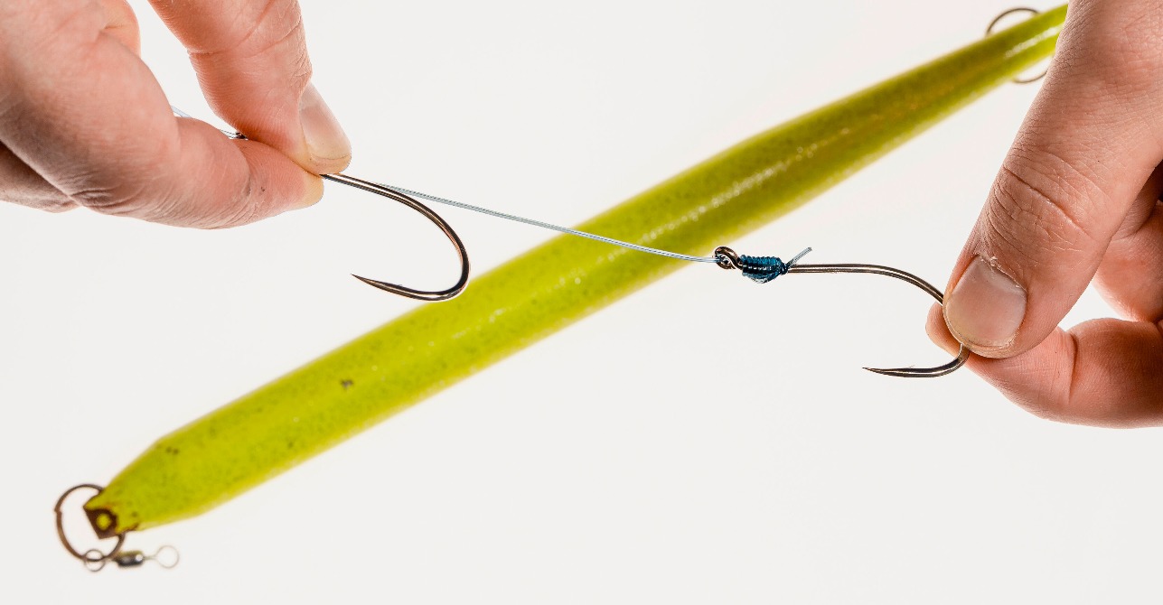 Naturköder Montage Simpel 2 Hook