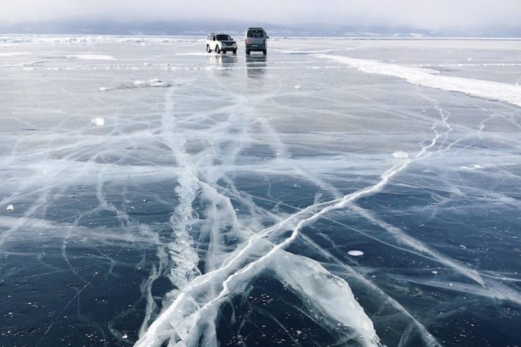 Eisangeln in Russland