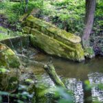 Ein altes Wehr am Loipingerbach