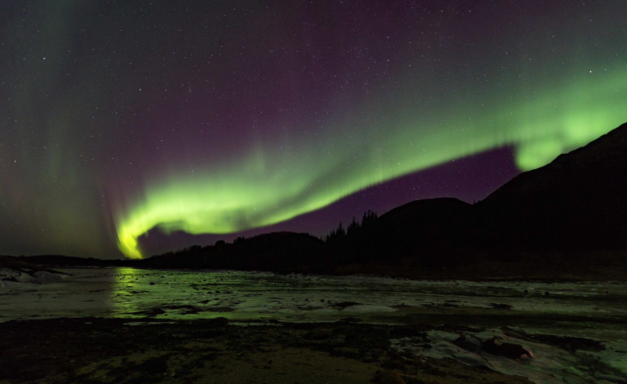 Polarlicht Angelurlaub Norwegen