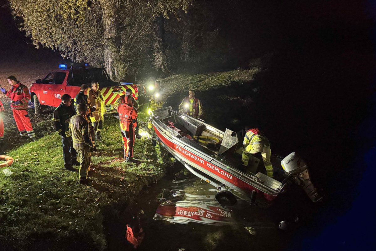 Angler Rettungsaktion Ruhr