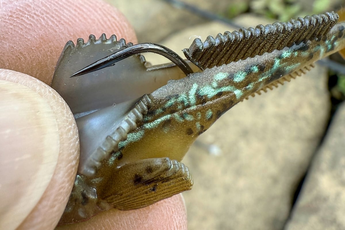 Haken im Z-Man 3"-Gobius