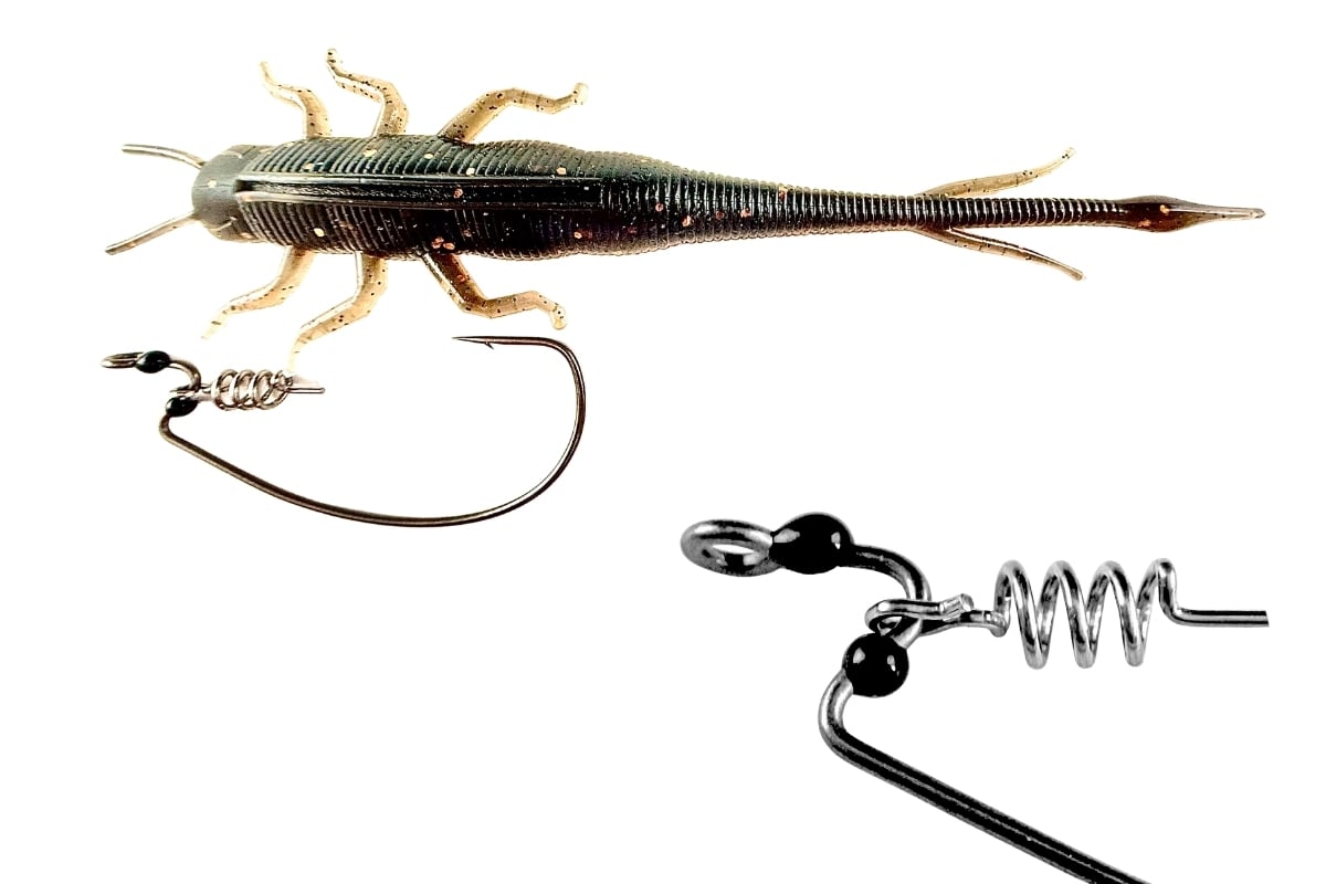 Die Köderschraube am Zeck Finesse Screw Hook