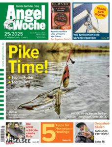 Cover der AngelWoche 25/2025: Pike Time!