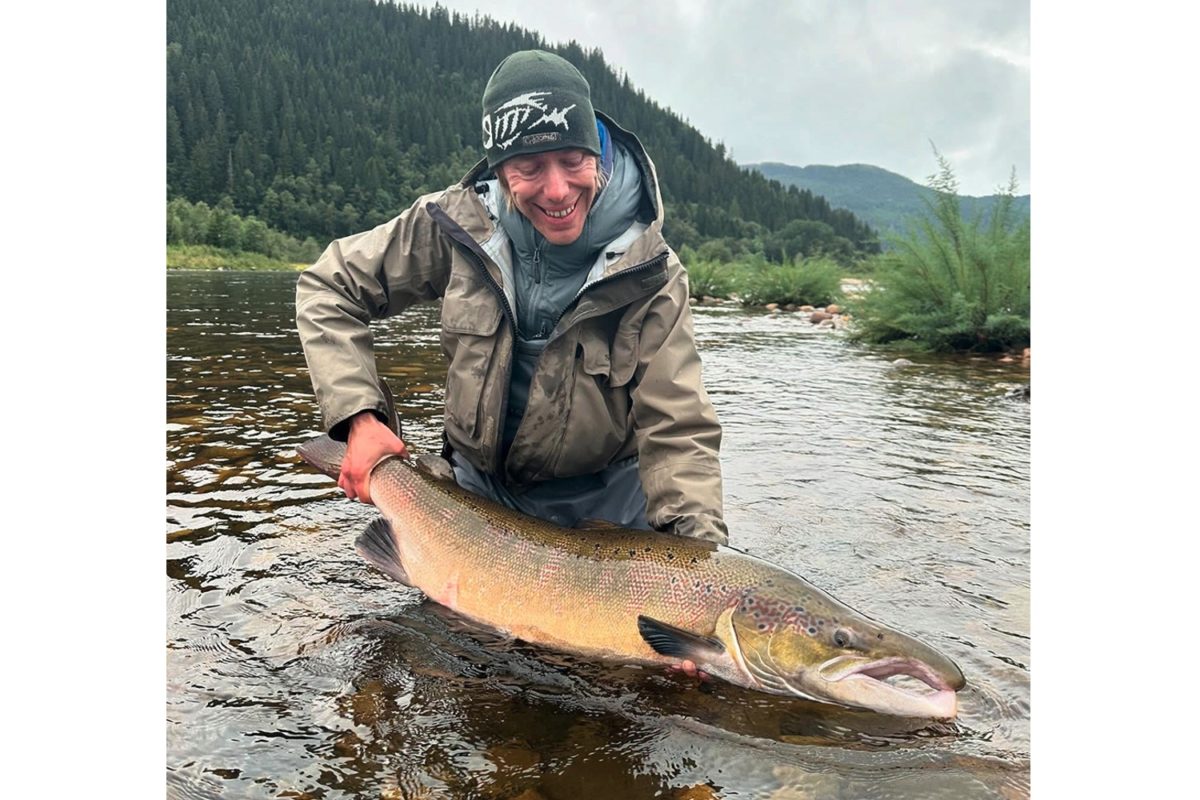 Thies Reimann mit Lachs-Milchner