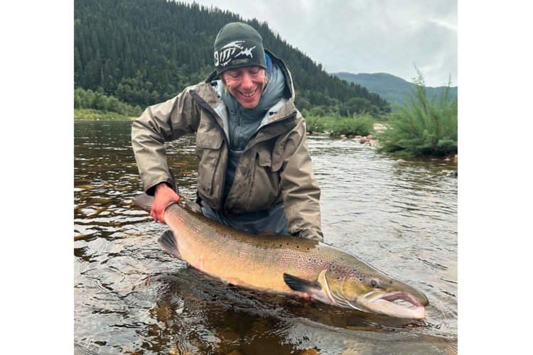 Thies Reimann mit Lachs-Milchner