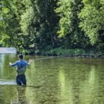 Norwegen Fluss Fliegenfischen