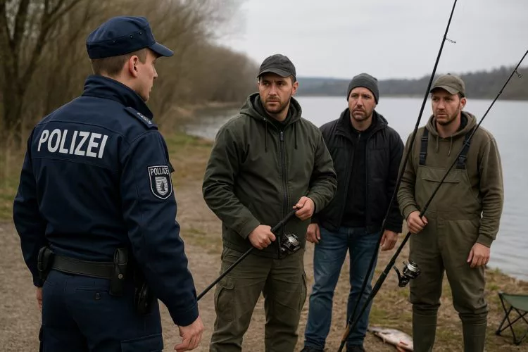 Fischwilderer auf frischer Tat ertappt