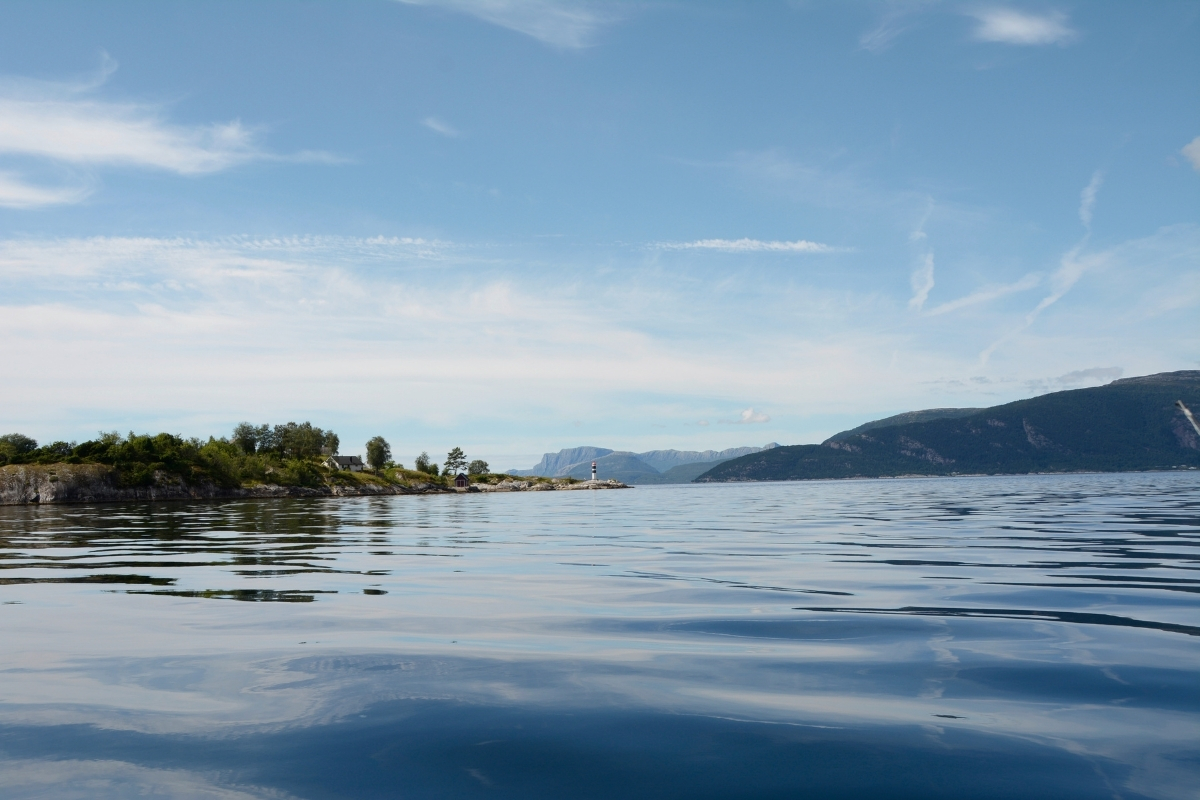 Leuchtturm im Sognefjord