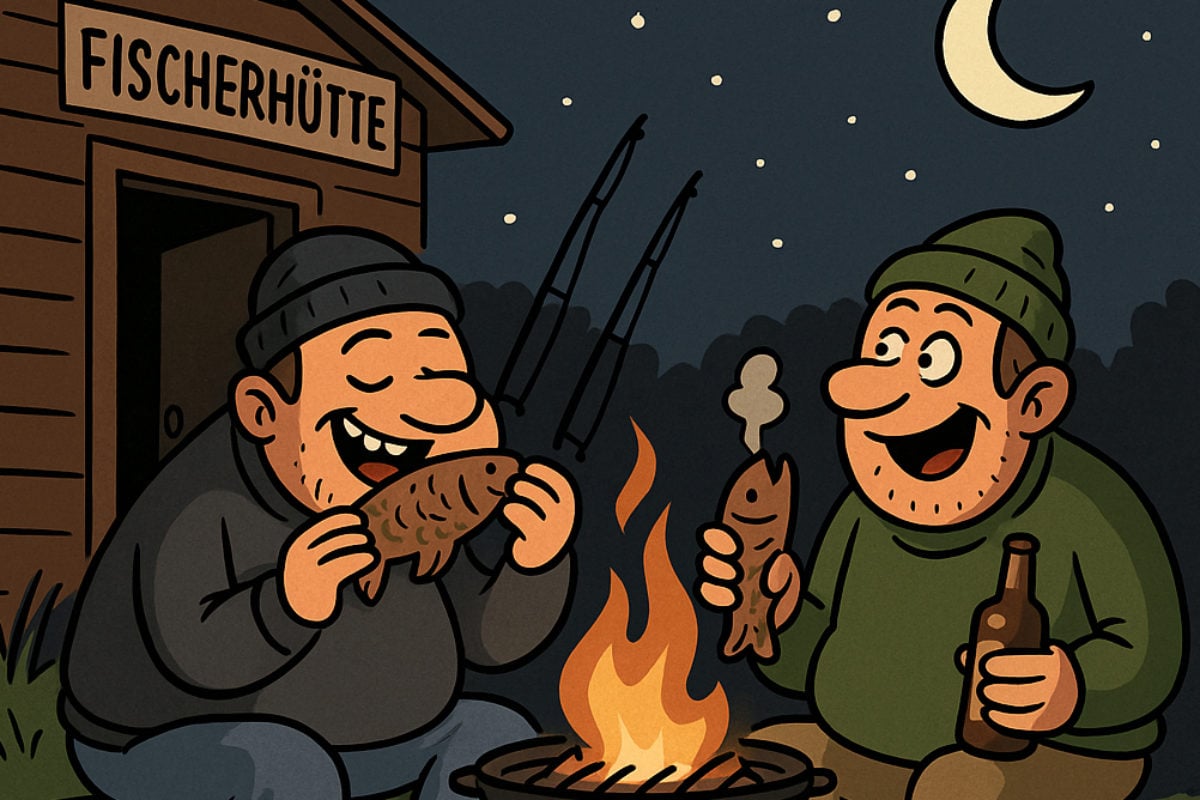 Einbruch Fischerhütte Party