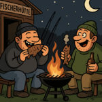 Einbruch Fischerhütte Party