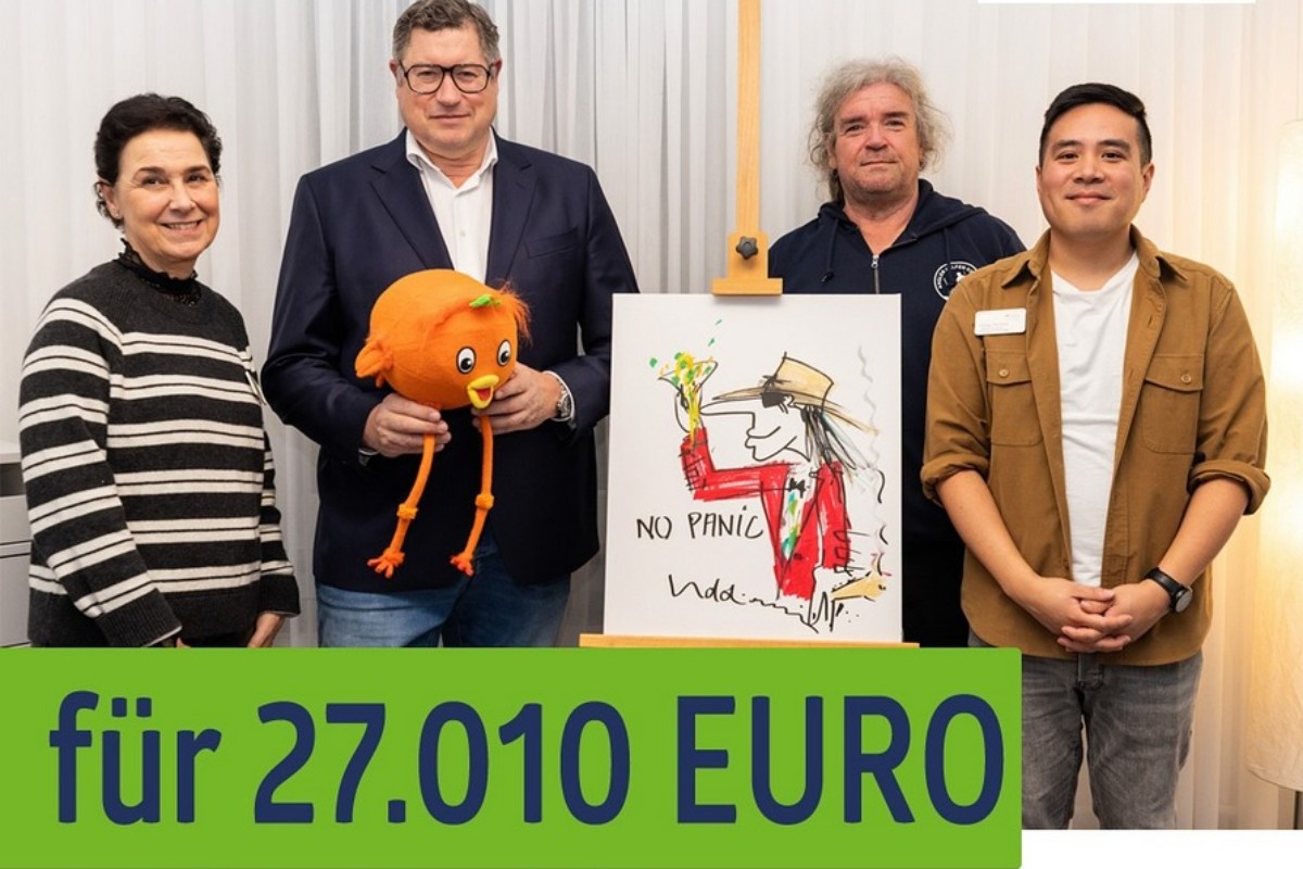 Angler helfen Kindern: Udo Lindenberg Gemälde für 27.010 € versteigert