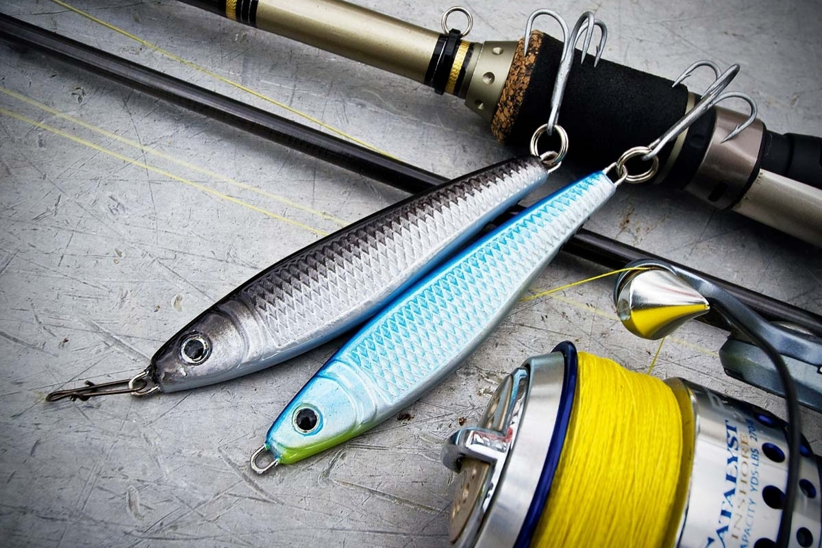 Speedpilker für das Angeln im Fjord in Norwegen