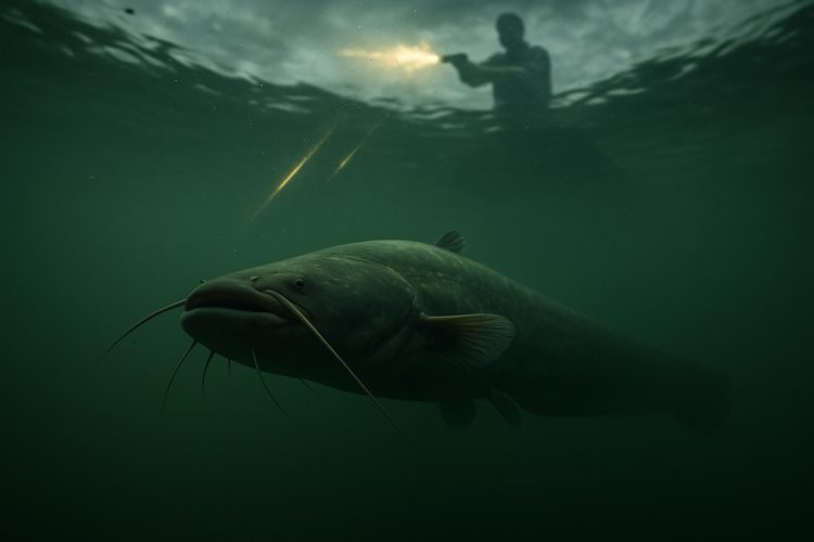 Hat der Polizist den Wels im Brombachsee erschossen? Und wenn ja, war das Rechtens?