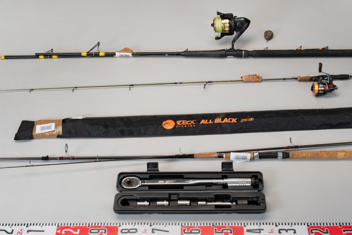 In Barntrup-Sonneborn wurde herrenlose Angelausrüstung gefunden