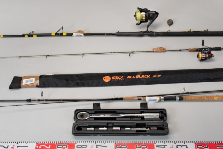 In Barntrup-Sonneborn wurde herrenlose Angelausrüstung gefunden