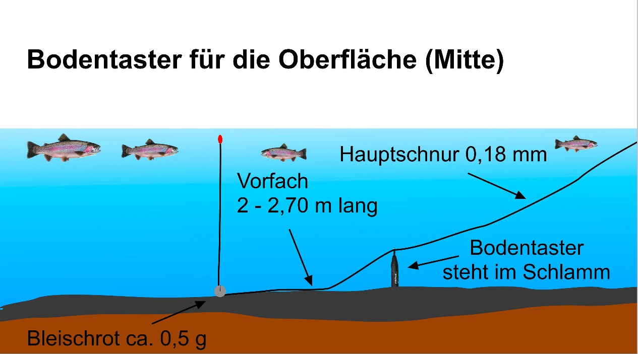 Bodentaster Oberfläche